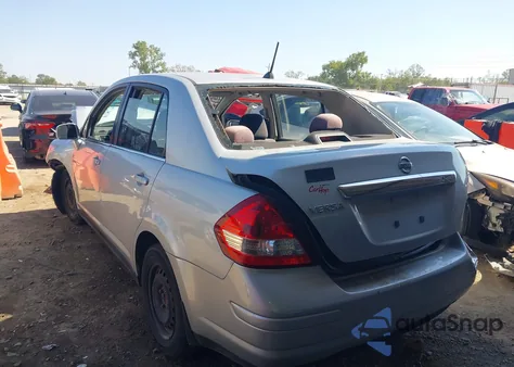 2008 Nissan Versa 1.8S z USA, uszkodzony, nr VIN 3N1BC11E88L391237
